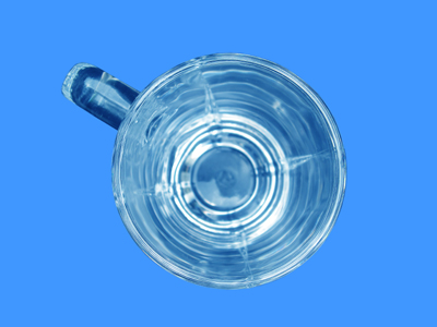 ビールジョッキ 天面